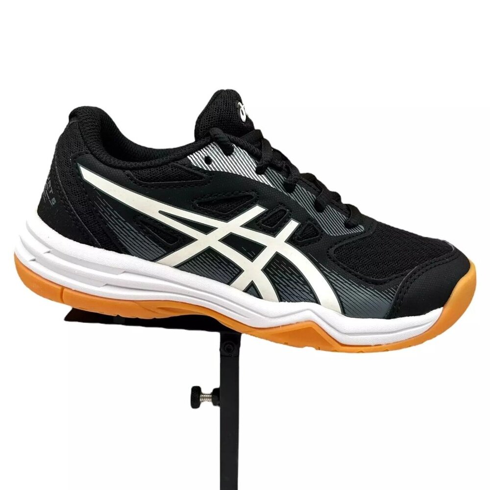 ASICS Upcourt‎ 5 GS Youth Boy's/Girl's Volleyball Shoes Size 1 Black/White